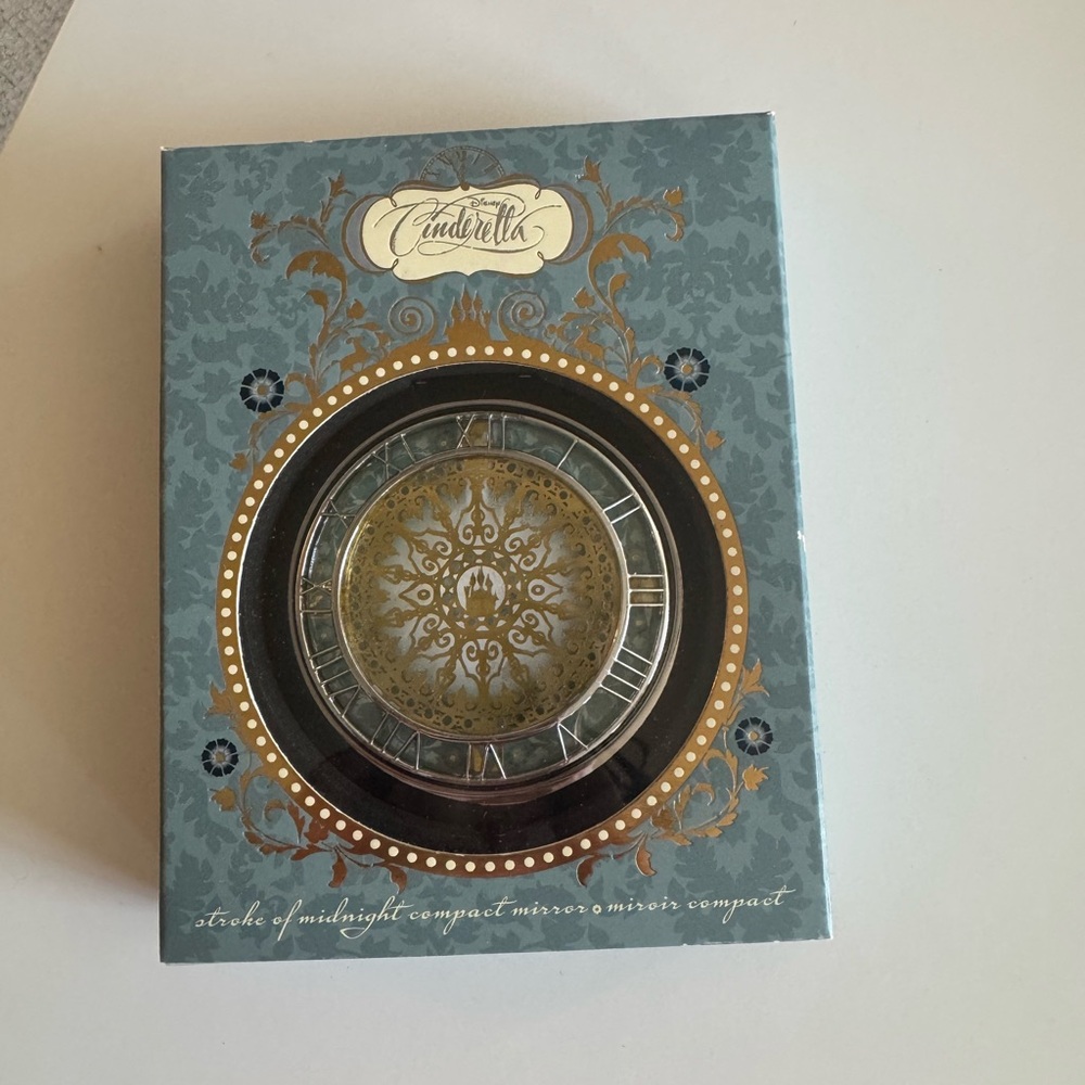 Sephora Cinderella Blue and Gold Compact Mirror
